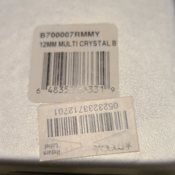 Pearl bracelet with multicolor gems - Picture 5 of 5